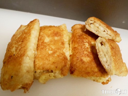 Banana Roll Toast Banana Roll Toast