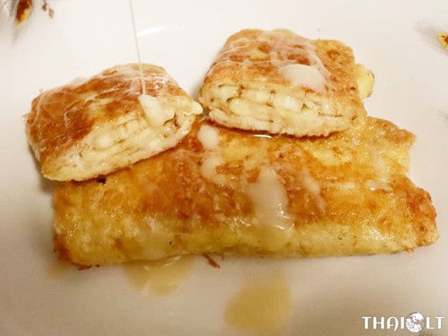 Banana Roll Toast Banana Roll Toast