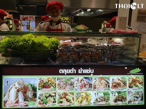 Food Court at Big C Rajdamri Supercenter