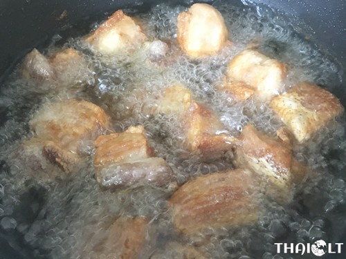 Fried Pork Belly with Salt Fried Pork Belly with Salt