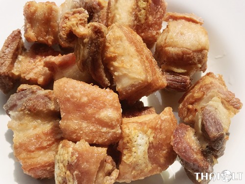 Fried Pork Belly with Salt Fried Pork Belly with Salt