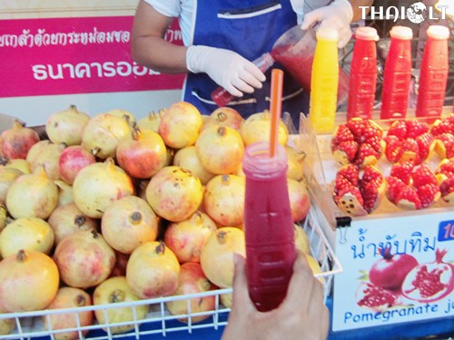Pomegranates or Tab Tim Pomegranates or Tab Tim