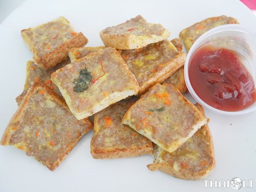 Easy to Bake Pork Toast (Khanompang Na Moo) : ขนมปังหน้าหมู Easy to Bake Pork Toast (Khanompang Na Moo) : ขนมปังหน้าหมู