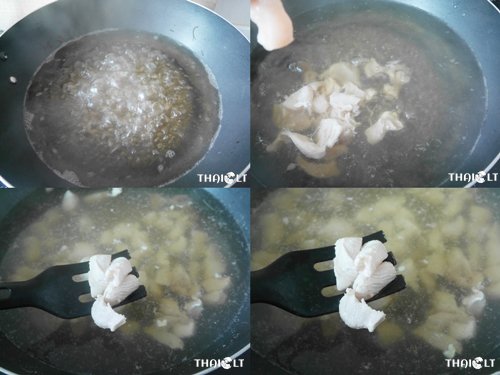 Tailandietiški makaronai tirštame padaže (Rad Na Sen-Mhee) Tailandietiški makaronai tirštame padaže (Rad Na Sen-Mhee)