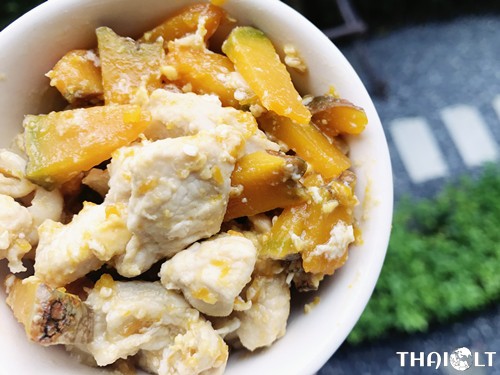 Stir-Fried Pumpkin with Egg Stir-Fried Pumpkin with Egg