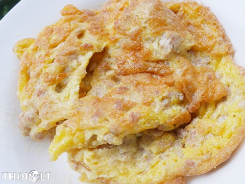 Thai-Style Pork Omelet Thai-Style Pork Omelet