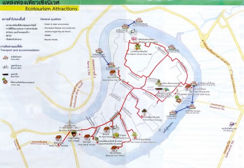 Bang Kra Chao Map Bang Kra Chao Map