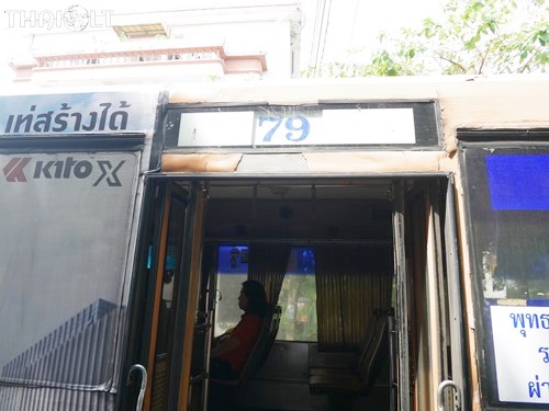 Bus No.79 to Taling Chan Floating Market 
