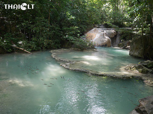 1 level of Erawan waterfall