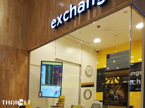 Currency Exchange Rates at Bluport Mall in Hua Hin