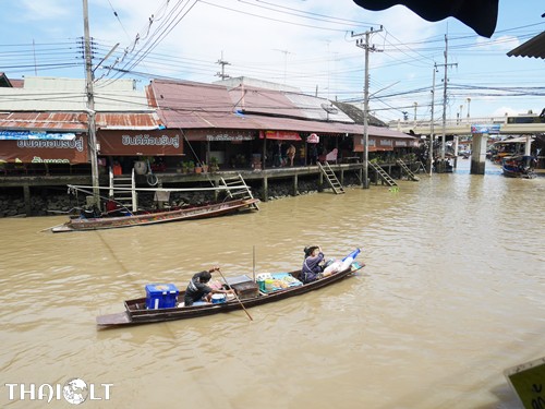 Amphawa Floating Market Shopping Heritage Of Thailand Thai Lt