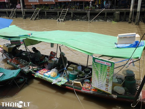 Amphawa plaukiojantis turgus Amphawa plaukiojantis turgus