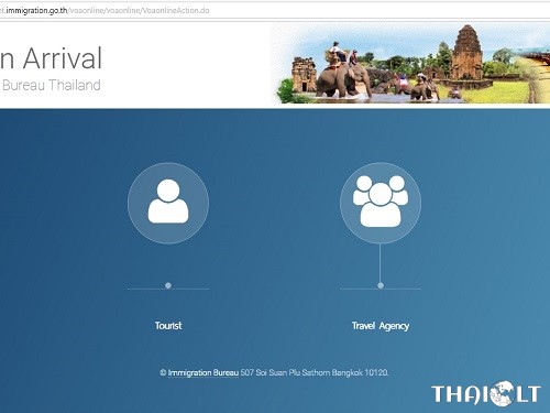 Thailand Visa on Arrival Online