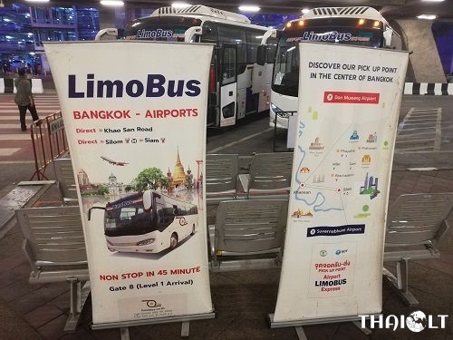 Bangkok Airport Shuttle Bus to City Center - Limobus